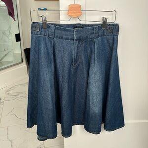 Denim skirt
